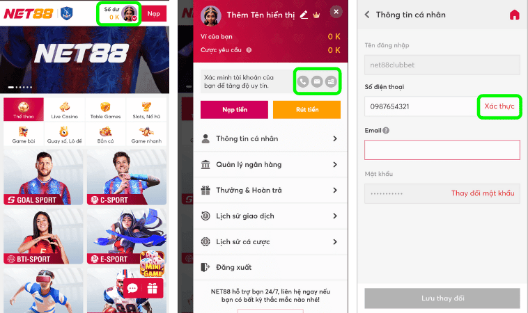 NET88 Hướng Dẫn Tạo Tài Khoản NET88 Xác Thực Bằng Telegram